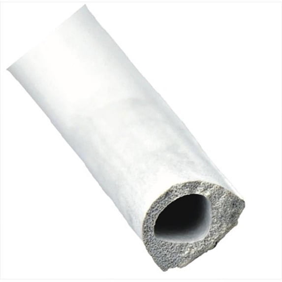 AP PRODUCTS 18204 Non Ribbed D Seal With Tape-White