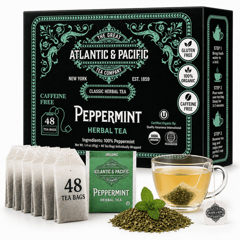 AP Peppermint Tea 48ct Organic