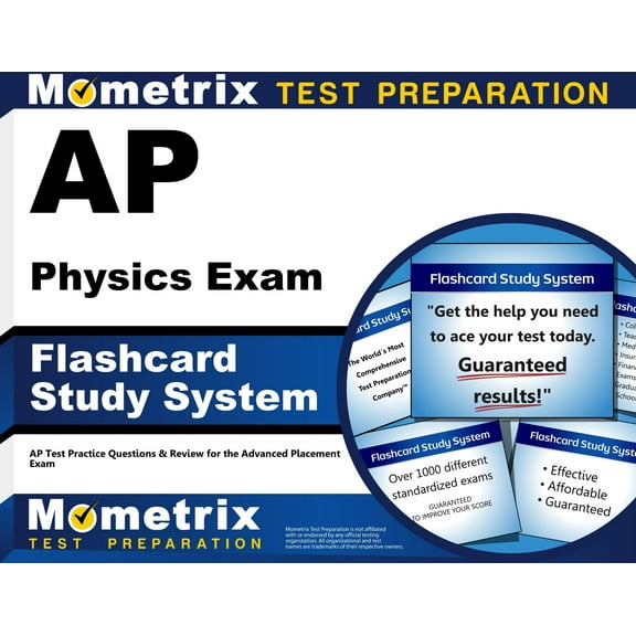AP Physics Exam Flashcard Study System : AP Test Practice Questions & Review for the Advanced Placement Exam (Cards)
