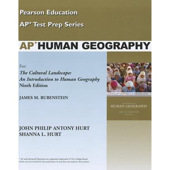 Pre-Owned Pearson Education Test Prep Series: AP Human Geography (Paperback) 0131732102 9780131732100