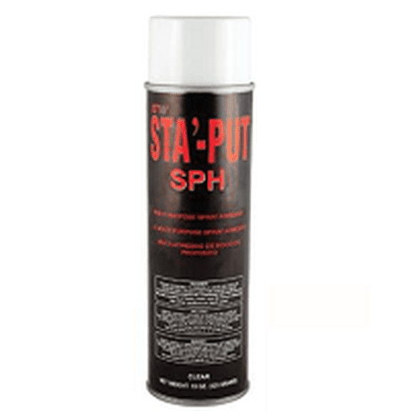 AP Products 001-SPH15ACC Sta-Put SPH Clear Hi Temp Spray Adhesive 15 oz