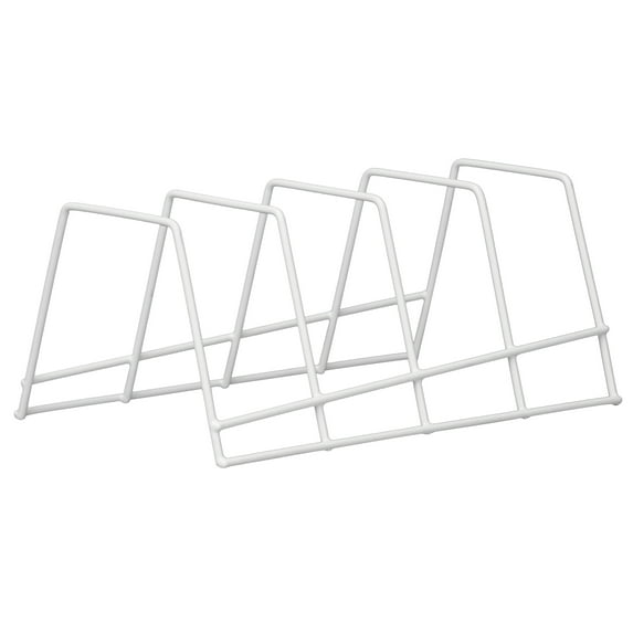 AP Products 004-213 - White Stainless Steel Plate Rack