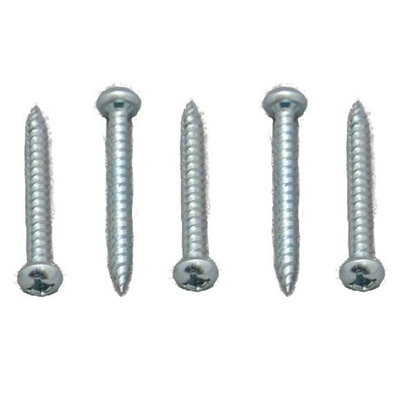 AP Products 012-PSQ500 8 X 1-1/2 Zinc Pan Head Screws, 1-1/2" / Pack Of 500, Zinc