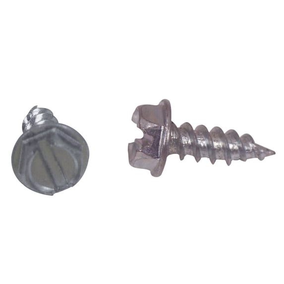 AP Products 012-TR50 8 X 3/4 MH/RV Unslotted Hex Washer Head Screw, Pack of 50 - 3/4", Zinc