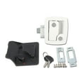 thumbnail image 1 of AP Products 013-534 Bauer RV Entry Door Lock, White, 1 of 1