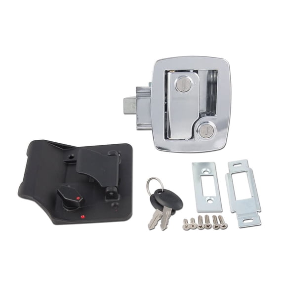 AP Products 013-535 Standard Bauer Travel Trailer Lock - Chrome