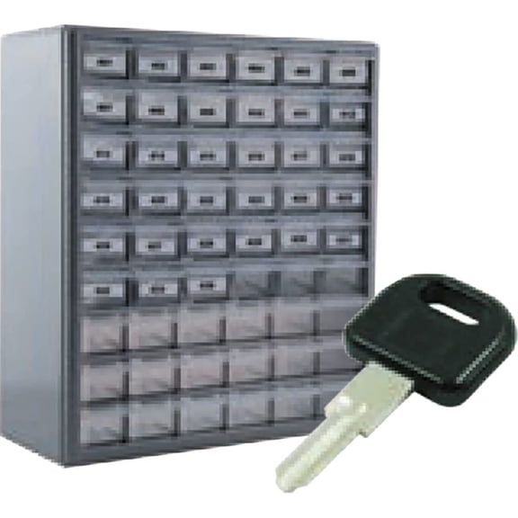 AP Products 013-712 Fastec Key Cabinet with Fastec Key Codes 401 to 434-5 Keys per Code