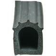 thumbnail image 1 of AP Products 018-023-PT Black Ribbed 1" x 1" x 50' RV Window & Door D Seal with Tape, 1 of 2