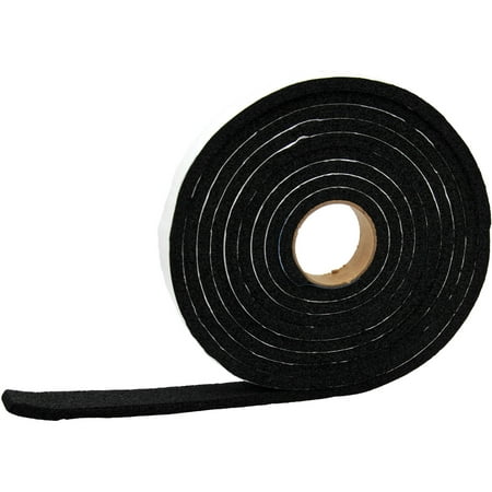 AP Products 018-532150 Vinyl Foam Tape, 5/32" x 1" x 50'