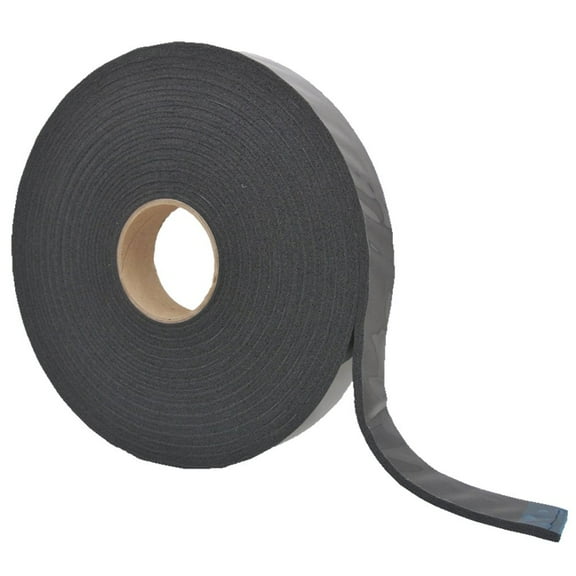 AP Products APP018-1400125B 0.25 x 1.5 in. x 30 ft Cap Tape Black with Mylar