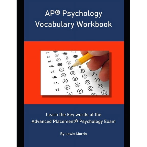 AP Psychology Vocabulary Workbook: Learn the key words of the Advanced Placement Psychology Exam (Paperback)