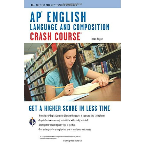 Pre-Owned AP(R) English Language & Composition Crash Course Book + Online (Paperback) 0738607835 9780738607832