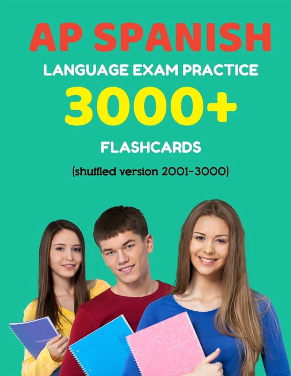 AP Spanish Language Prep Flash Cards: AP Spanish language exam Practice ...