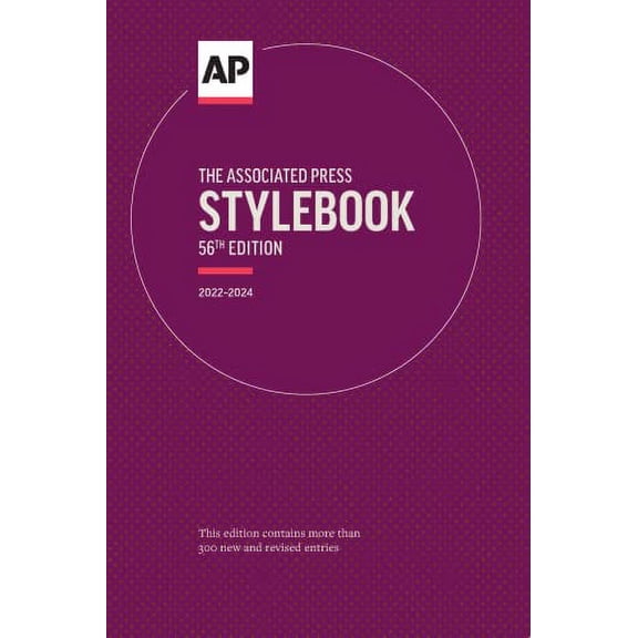 Pre-Owned AP Stylebook, 56th Edition, 9780917360701, 0917360702, Paperback, The Associated Press
