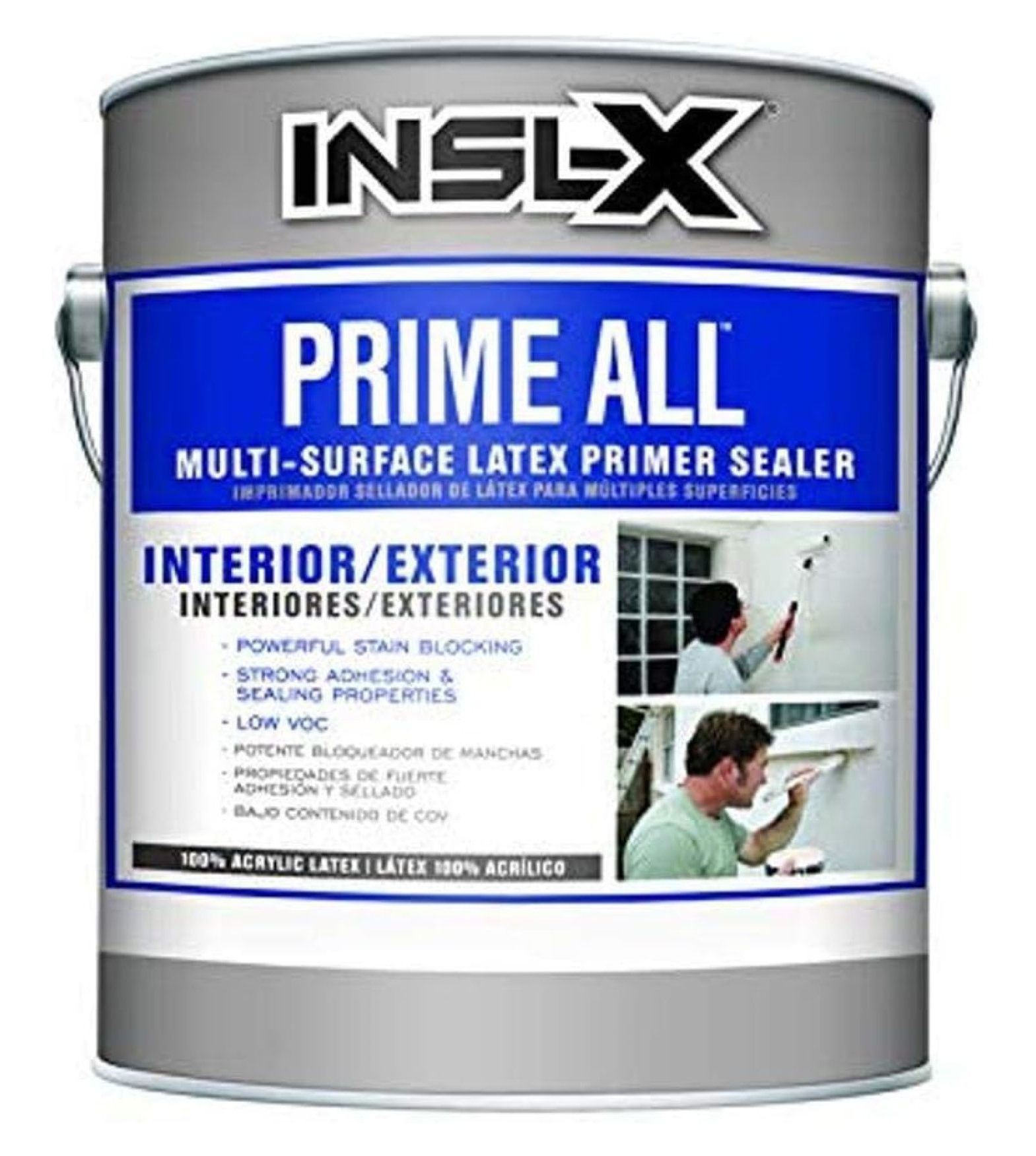 AP100009901 White 1 Gallon Inslx Prime Flat WaterBased Latex Primer
