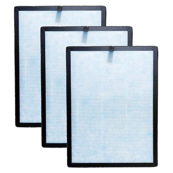 AP1002 H13 Filter Replacement For Airtok AP1002 3-in-1 Blue True HEPA Activated Carbon Remove Odors Smoke 3 Pack