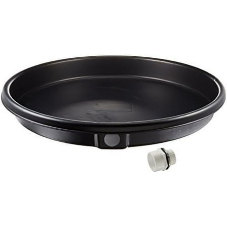 AP12934 Plastic Water Heater Drain Pan With Fittings, 20-Inch