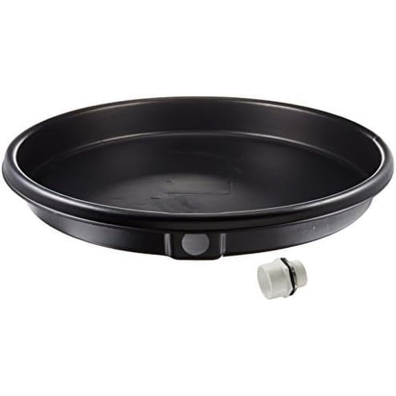 AP12934 Plastic Water Heater Drain Pan With Fittings, 20-Inch
