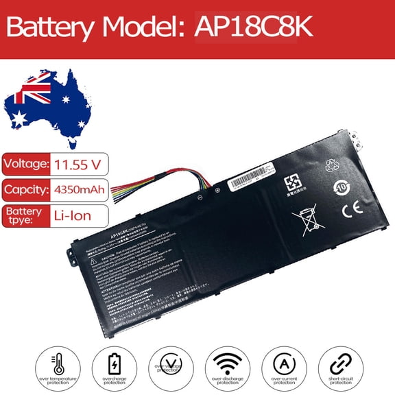 AP18C8K AP18C4K Battery for Acer Aspire 5 SF314-58G 5 (A515-56G A514 7 (A715-41G) 7 (A715-42G) 7 (A715-75G) SF314-42-R27B SF314-42-R4XJ 314-1H