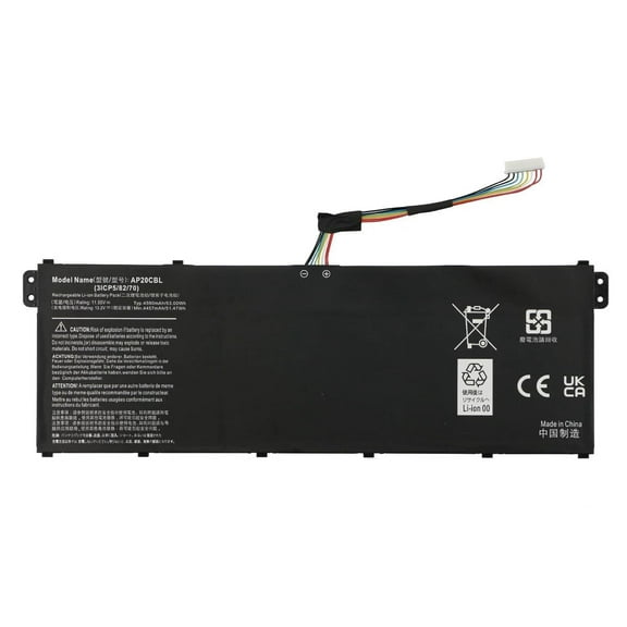 AP20CBL KT.0030B.002 31CP5/82/70 Laptop Replacement Battery for Aspire 5 A515-45 A515-45G A515-46 A515-56 A515-56T Aspire 7 A715-43G Swift 3 SF314-43 SF314-511 Chromebook 315 CB315-4H