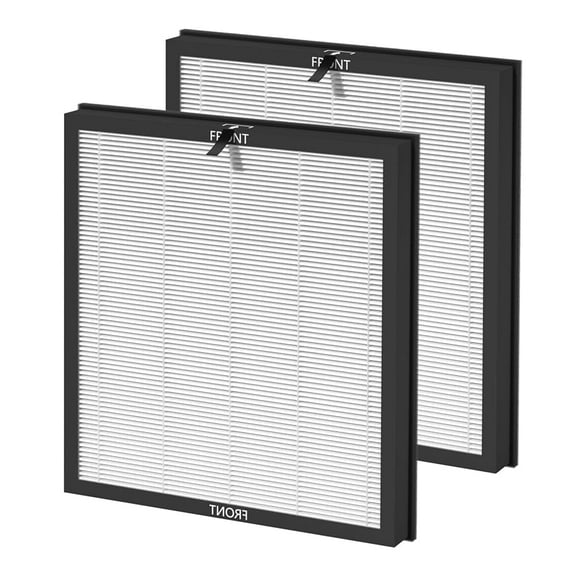 AP303 AP304 Replacement Filters, Compatible with DAYETTE AP303/304 Air Purifier, and for FRESHDEW AP303 AP304 Purifier, HEPA Filter with 3 Stage Filtration, 2 Pack (Standard-White)