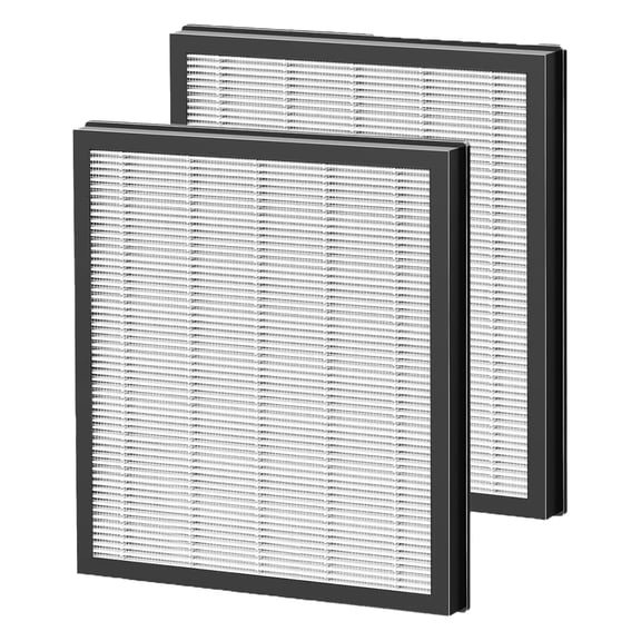 AP304 Replacement Filter Compatible with AIRFIRE AP304/AP404 and JOWSET AP303/AP304 Air Purifiers, H14 HEPA Activated Carbon Filter (2 Pack, White)