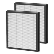 AP304 Replacement Filter Compatible with AIRFIRE AP304/AP404 and JOWSET AP303/AP304 Air Purifiers, H14 HEPA Activated Carbon Filter 2 Pack, White