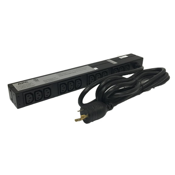 AP9566 Rackmount PDU Basic 1U 16A 208V, (12)C13