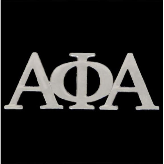 APA 1" Silver Letters Lapel Pin