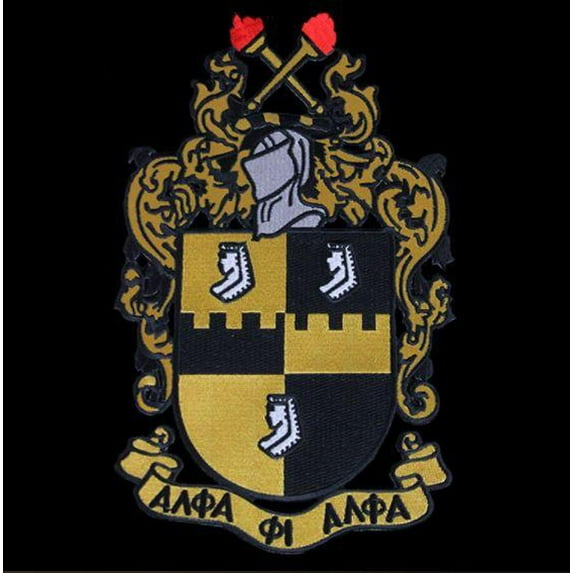 APA 10 1/2"T Shield Emblem W/Heat Seal Backing