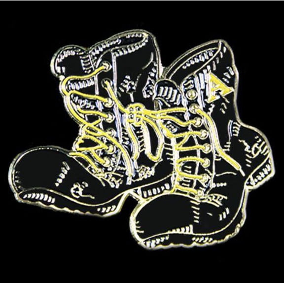 APA Alpha Boots Lapel Pin 1"T x 1-1/2"