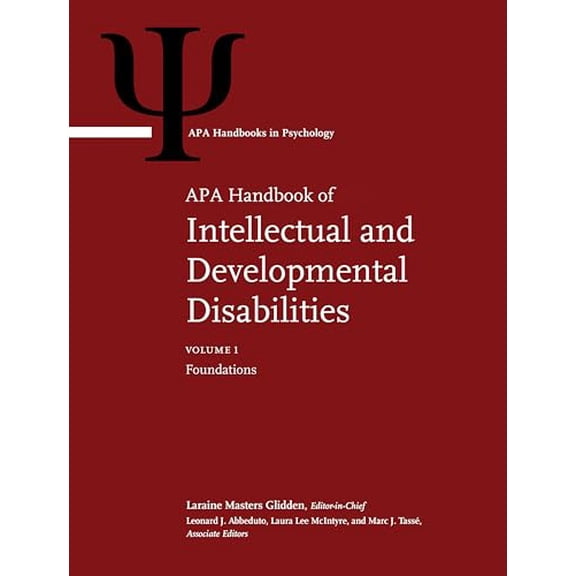 Pre-Owned APA Handbooks in Psychology Series: APA Handbook of Intellectual and Developmental Disabilities : Volume 1: Foundations Volume 2: Clinical and Educational Implications: Prevention, Intervention, and Treatment (Multiple copy pack)