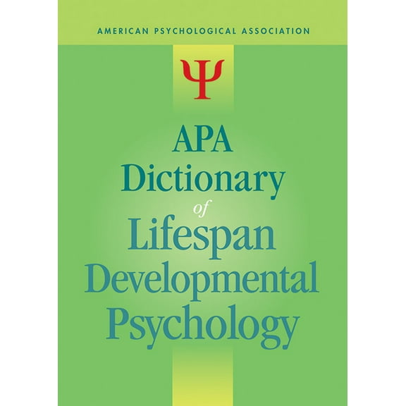 APA Reference Books Collection: APA Dictionary of Lifespan Developmental Psychology (Hardcover)