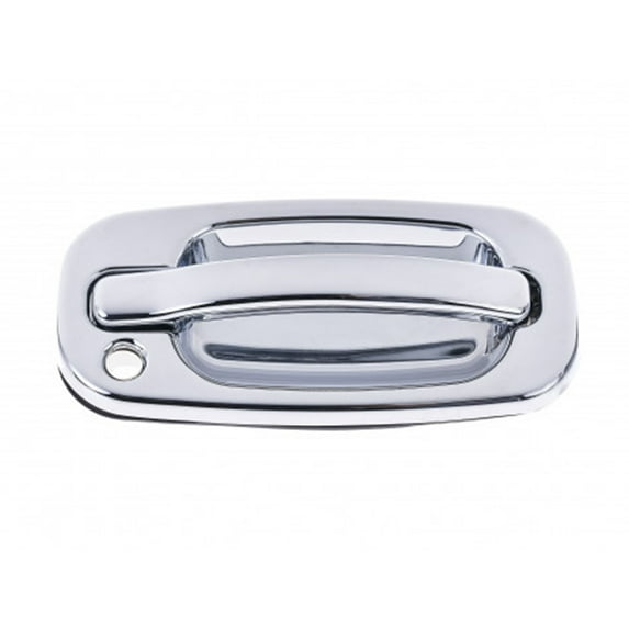 APA Replacement Chrome Exterior Door Handle for 99 - 06 Silverado Sierra 00 - 06 Suburban Tahoe Yukon Denali 02 - 06 Escalade Front Passenger Right Side 15034986CH