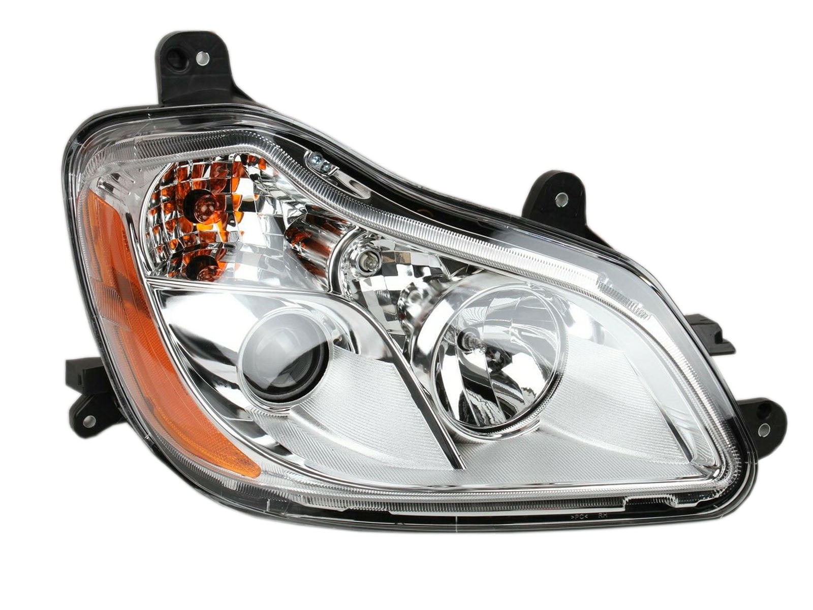 APA Replacement Chrome Headlight for 2013 - 2020 T680 Passenger 