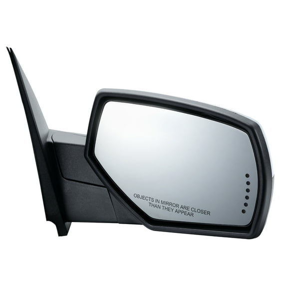 APA Replacement Exterior Mirror for 2014 - 2018 SILVERADO SIERRA GM Pickup Truck Power Folding Heated Memory Puddle Signal Textured Cap Passenger Right Side GM1321503
