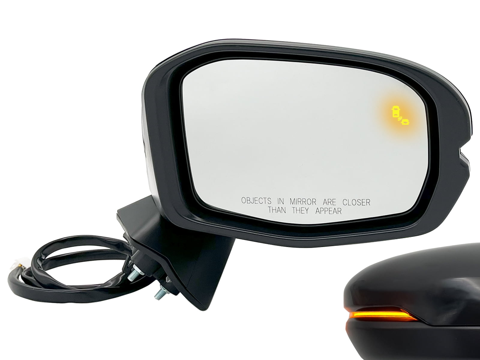 APA Replacement for Exterior Rear View Mirror Power Heated with 