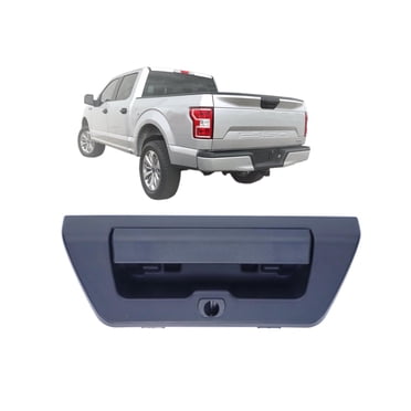 Front Passenger Side Exterior Door Handle For 2015-2018 Ford F-150 - Black, No Keyhole