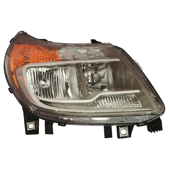 APA Replacement Head Light for 2014 - 2021 ProMaster 1500 2500 3500 with DRL Passenger Right Side CH2503291