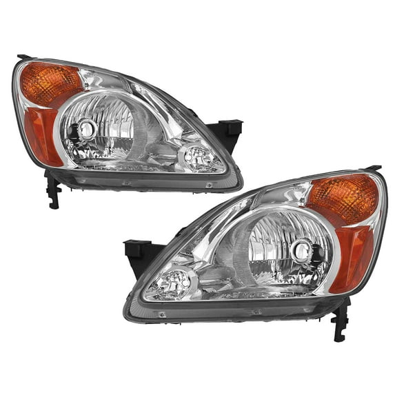 APA Replacement Headlight Lamp 2002 2003 2004 CRV CR-V CR V With Bulb Passenger Right RH Side 33101S9AA01 33151S9AA01 HO2519104 HO2518104