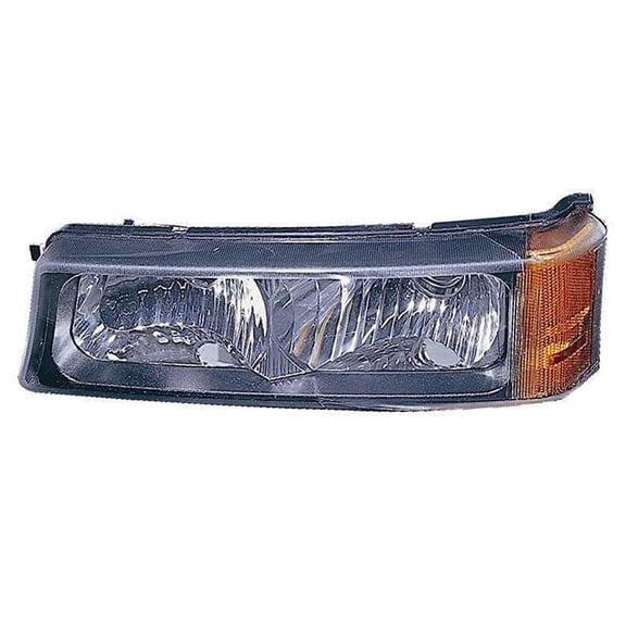APA Replacement Park Signal Lamp for 03 04 05 06 07 2003 2004 2005 2006 2007 Silverado 02 03 04 05 06 2002 2003 2004 2005 2006 Avalanche Driver Left LH 15199556 GM2520185C