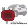 thumbnail image 1 of APA Replacement Rear Bumper Reflector for 2019 2020 2021 2022 2023 Renegade Driver Left Side 68489457AA CH2830101, 1 of 6