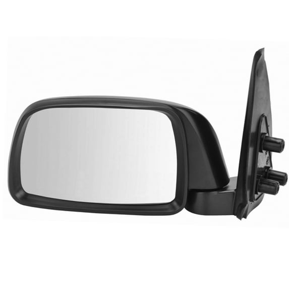 APA Replacement Rear View Mirror for 1995 - 2000 TACOMA Pickup Truck Non-Heated Manual Black Type Driver Left Side 8794004040 TO1320116