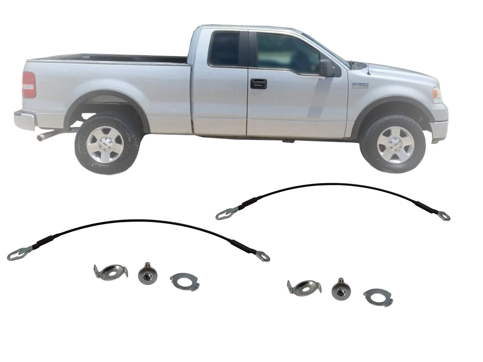 APA Replacement Tailgate Cable with Hardware for 2004 2014 F150