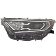 thumbnail image 2 of For 2019-2021 RAV4 Passenger Side Headlight – Black Bezel, LED (TO2503274) 2 of 6