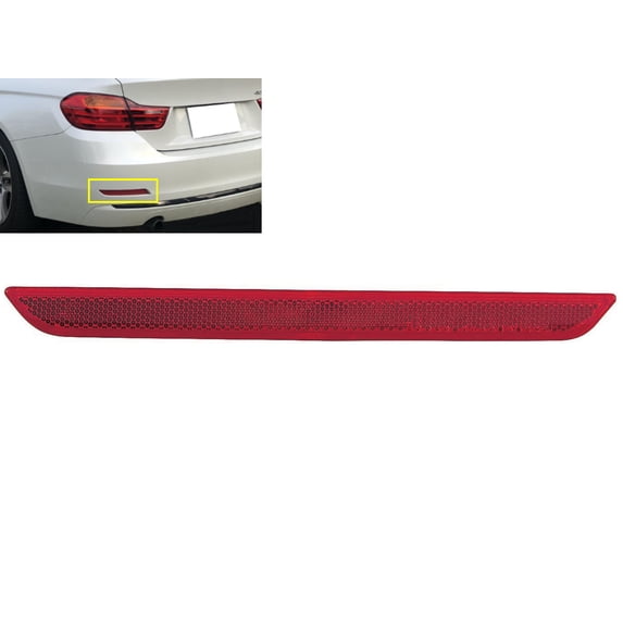 APA Replacement for Rear Bumper Reflector 2014 2015 2016 BMW 4 SERIES F32 F33 F36 with M Sport Line Driver Left Side 63147847233 BM1184107