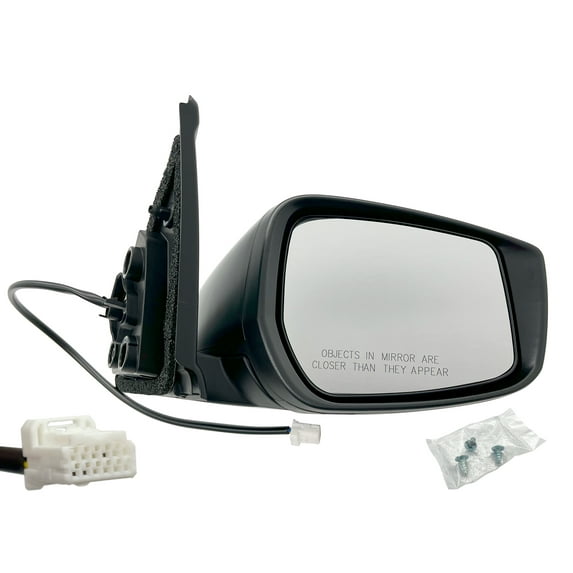 APA Replacement for Rear View Mirror Assembly 2018 - 2023 Kicks Power Non-Heated Textured Cap Passenger Right Side