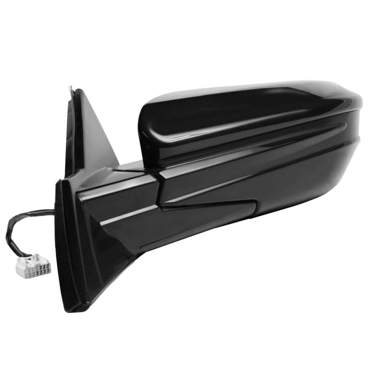 Spieg Driver Side Mirror Assembly For 2017-2021 Honda Civic EX/EX-L/EX-T/Si - Left Power Adjust, Heated Glass, Manual Fold, Paint-To-Match Cover (5-Pin)