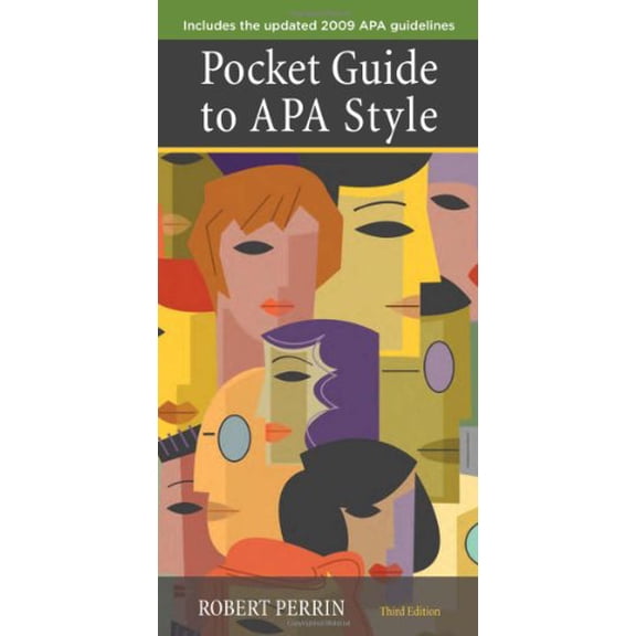 Pre-Owned Pocket Guide to APA Style 2009, Update Edition, 9780495911425, 0495911429, Paperback, 3 edition