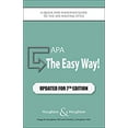 thumbnail image 1 of Pre-Owned APA: The Easy Way (Updated for 7th Edition), 9781733007955, 1733007954, Paperback,, 1 of 1